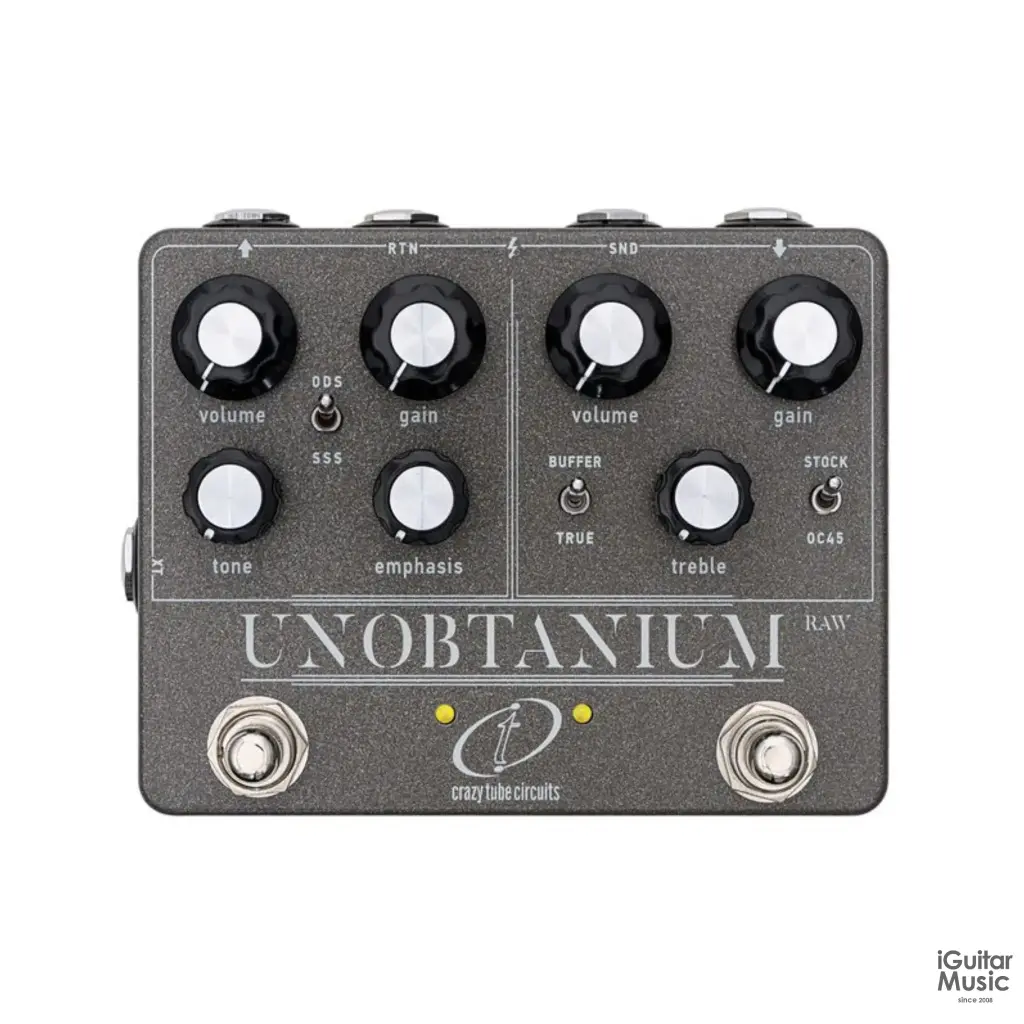 Crazy Tube Circuits Unobtanium Overdrive/Pre-Amp RAW Edition