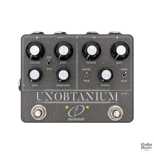 Crazy Tube Circuits Unobtanium Overdrive/Pre-Amp RAW Edition