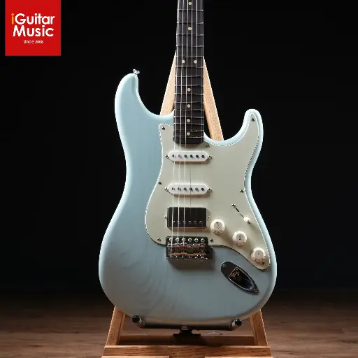 LSL Saticoy ERA SSH Light Aging-Faded Sonic Blue w/Roasted Maple Neck & Rosewood FB