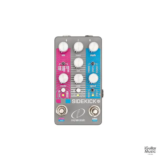 Crazy Tube Circuits Sidekick JR Junior Chorus Flanger Delay Reverb