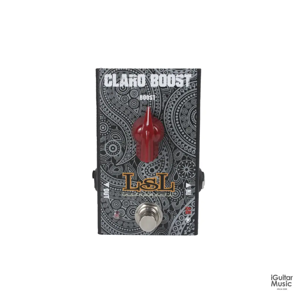 LSL Instruments Claro Boost Pedal, Paisley