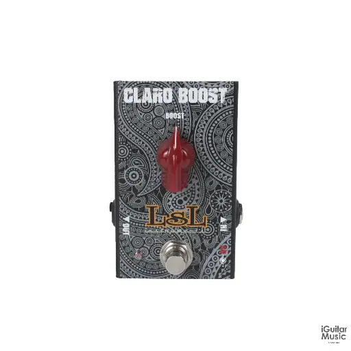 LSL Instruments Claro Boost Pedal, Paisley